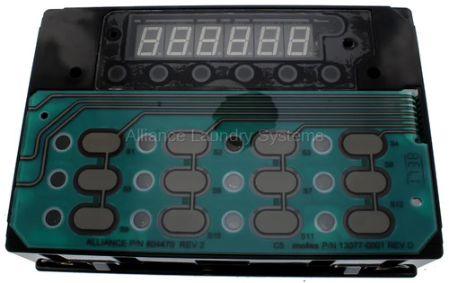 Speed Queen Assembly ACA H7S FLW Green Control Board, P/N 806267P / 804471P