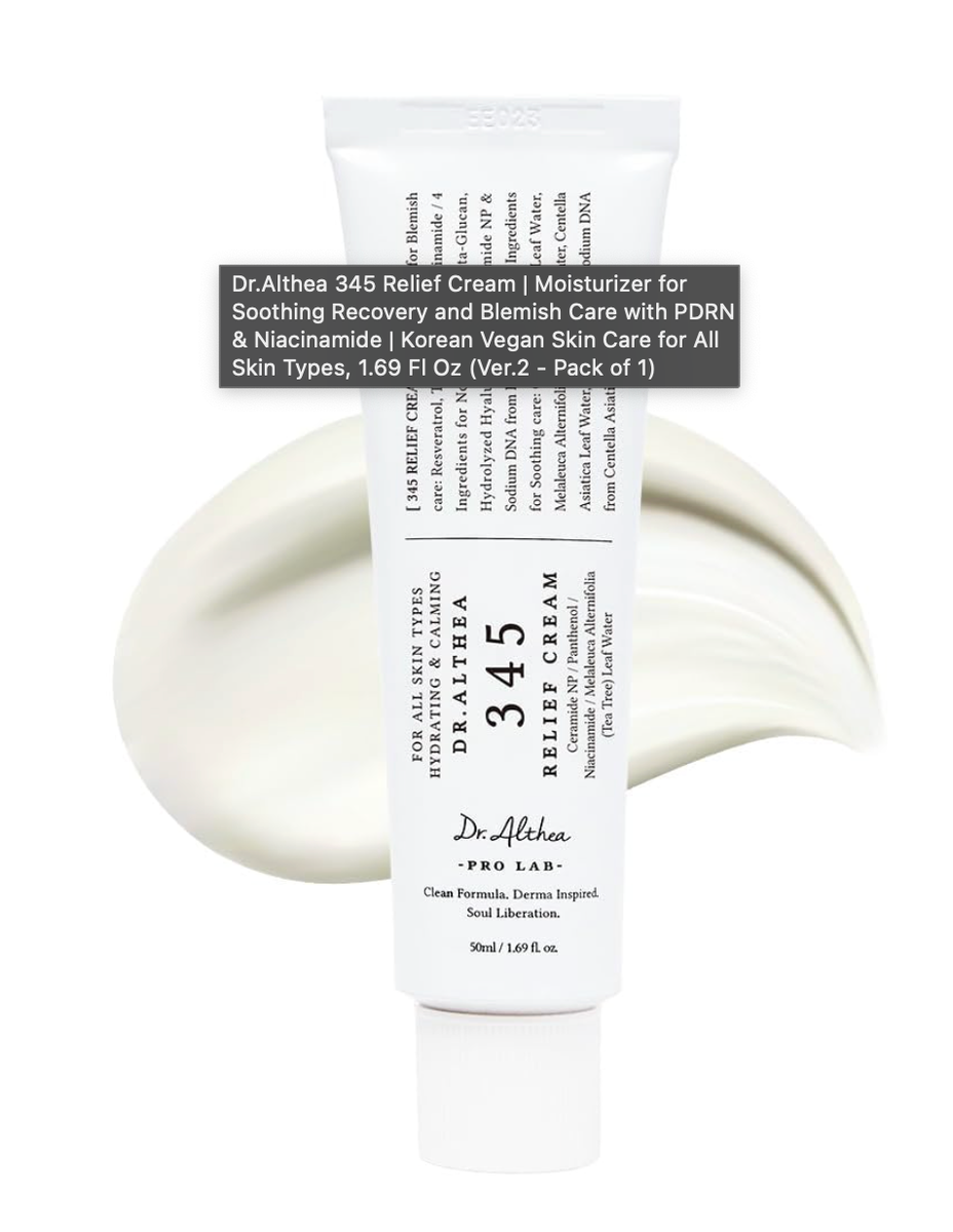 Dr.Althea 345 Relief Cream with PDRN & Niacinamide for Soothing