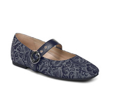NEW SALES VIONIC Hattie Mary Jane Flat, Dark Denim AUTHENTIC 
