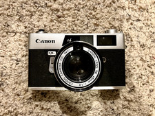 UNTESTED Canon Canonet QL19 35mm Film Rangefinder Camera w/ Case Made in Japan