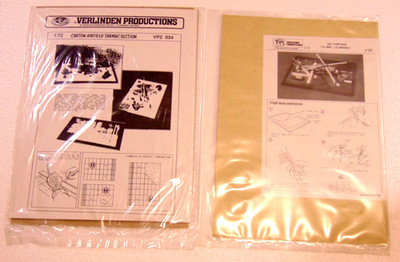 Verlinden Productions Dioramas (1) Heli Flight Deck (1) Airfield Tarmac Section