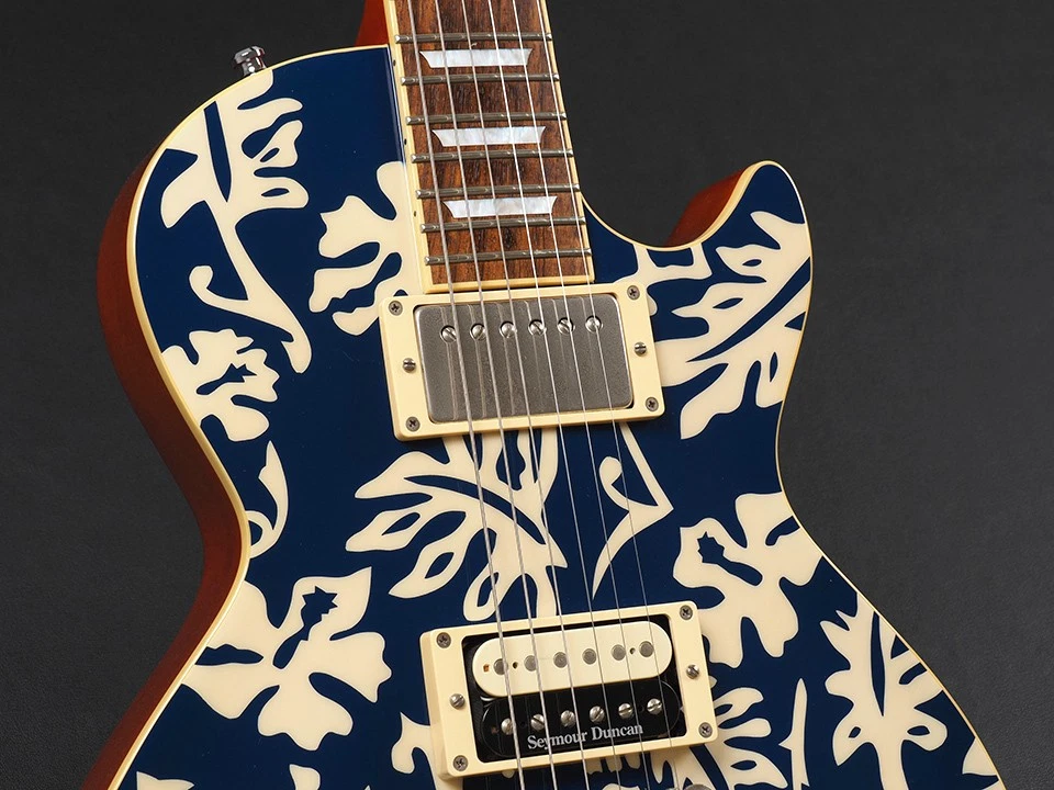 EDWARDS E-MA-98 ALOHA KEN Aloha Azul y Blanco ~ Gutiar Eléctrico [AUTÉNTICO] Foto 4 de 4