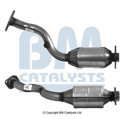 KATALYSATOR FÜR NISSAN QASHQAI I (J10, NJ10) - BM CATALYSTS BM91986H