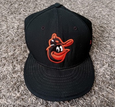 New Era Hats Mens Fitted 9Fifty Baltimore Orioles Major League Baseball Black