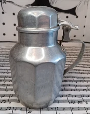 Vintage Aluminum Metal Karo Syrup Pitcher
