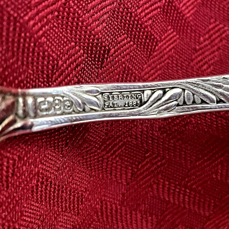 JUEGO DE SERVIR ENSALADA GORHAM STERLING ST CLOUD CORTE BRILLANTE Foto 4 de 4