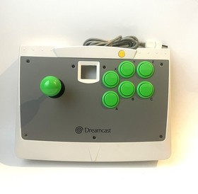 SEGA Dreamcast Arcade Stick HKT-7300 Official Controller with Box Game Accessory