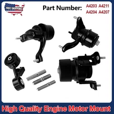 4X Engine Motor & Trans Mount A4203 A4211 A4204 A4207 for Toyota Camry 2.4L Auto