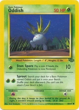1999 Pokemon Jungle & Fossil: Choose Your Card! All Pokemon Available