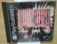 ONE PS1 Sony PlayStation 1 Game Black Label w/ Manual - Tested
