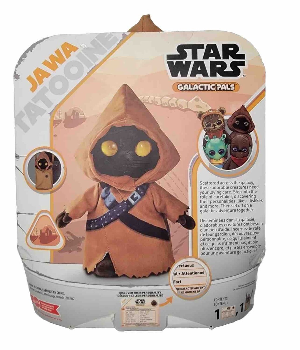 Disney Plush Star Wars Galactic Pals Jawa Tatooine Stuffed Animal