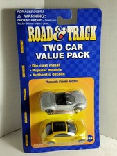 Road & Track Two Car Value Pack Plymouth Pronto Spyder & Pronto Cruiser #44 HTF