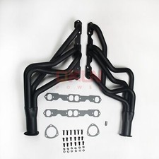Long Tube Headers For Chevelleel Camino Monte Carlo Nova-painted Competition