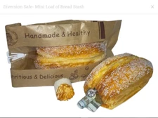Diversion Safe- Mini Loaf of Bread Stash