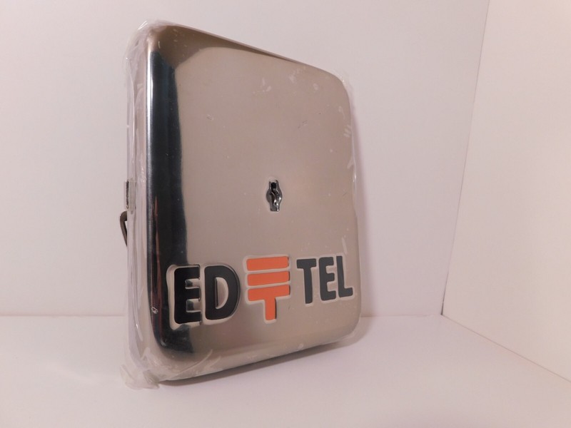 One (NOS) ED TEL Payphone Vault Door for a GTE Payphone - New Old Stock
