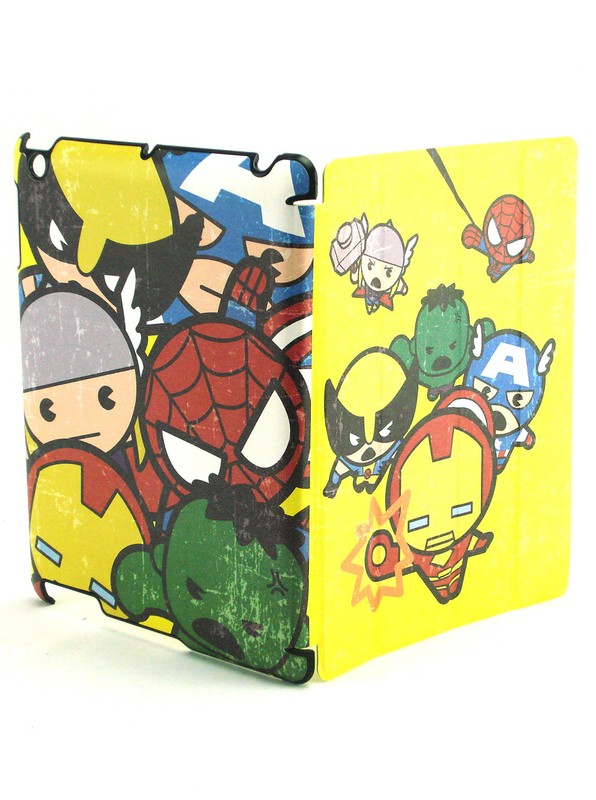 iPad 2 Marvel Comics Protective Folio Case Heroes Thor Hulk Kawaii PDP New