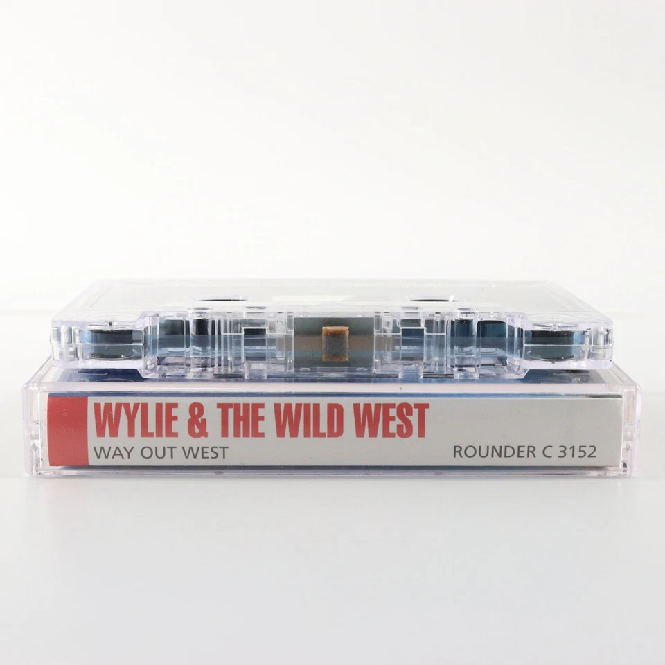 Way Out West by Wylie & the Wild West (Cassette Tape, 1997 Rounder) SIGNED C3152 - Image 3 of 4