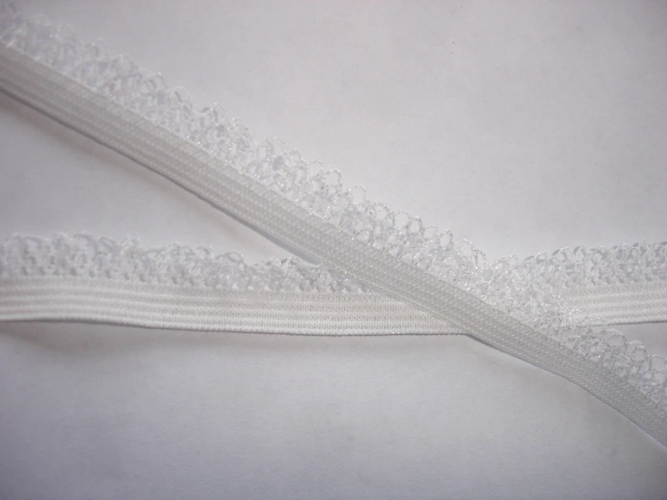 SÖNNECKEN+BRÜNINGHOLD 10m elastische Spitze 0,65€/m naturweiß, 10mm breit MB5