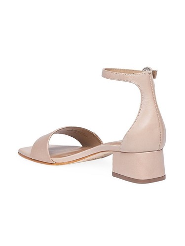 🌺Bernardo Jalena Leather Ankle-Strap Low Heel Sandal Sz 8 M, Blush, Retail $175 - 第 19/23 張圖片
