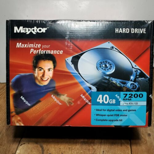 Maxtor DiamondMax Plus 40 GB 3.5 Internal Hard Drive L01J040 Ultra ATA/133 - Picture 1 of 6