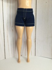 Handmade Doll Clothes fits Curvy Barbie Denim Shorts New NO DOLL