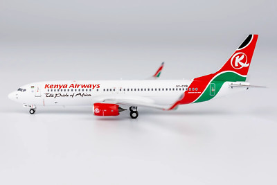1:400 NG Model Kenya Airways BOEING 737-800 Passenger Aircraft Diecast Model