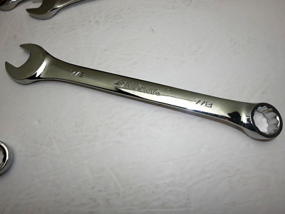 Husky 7/8'' 12 point Combination Wrench Hand Tool Chrome Steel s6