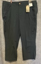 NEW size 20 Lee 23  capri pants Charcoal