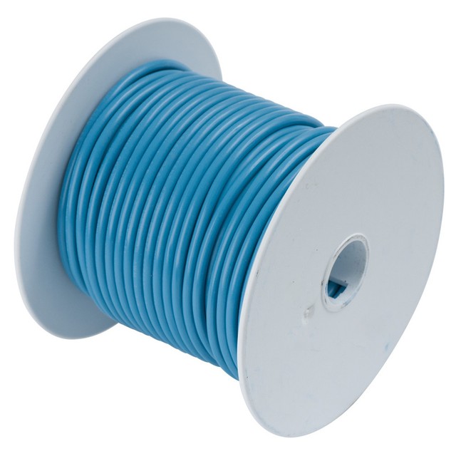 Ancor Light Blue 16 AWG Tinned Copper Wire - 100' [101910]