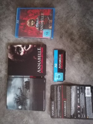 Conjuring Universum Annabelle 1 2 3 Steelbook Edition DVD Bluray Sammler Blu-ray