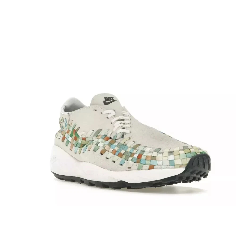 Scarpe da donna Nike Air Footscape tessuto scamosciato grigio arcobaleno FB1959 101 taglia 6