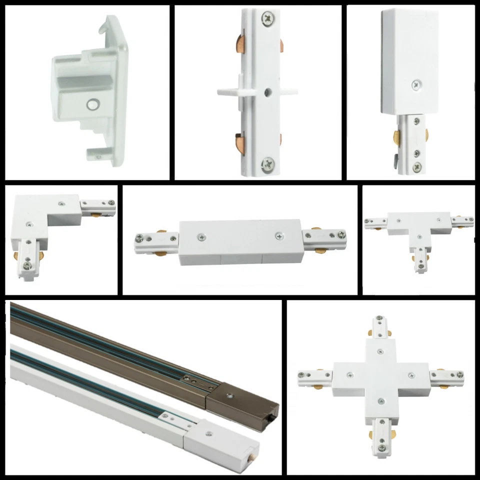 MANNINGHAM LIGHTING Universal Single Circuit Track Light Spot Pendant Fitting System Accessories