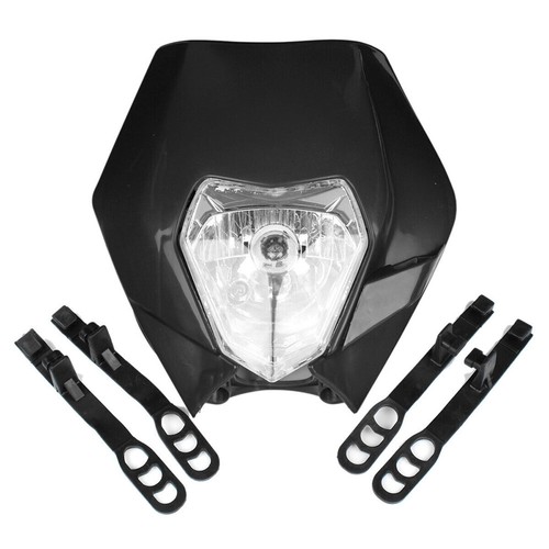 Motorcycle Motorbike Headlight Lamp For Enduro Dirt Bike KTM EXC EXCF XCF XCW SX - Picture 3 of 14