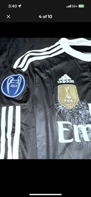Real Madrid 2014 Ucl Ronaldo #7 Yohji Yamamoto Special Black 