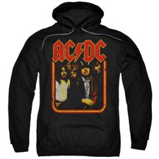 AC/DC "Group Distressed" Pullover Hoodie, Sweatshirt or Long Sleeve T-Shirt