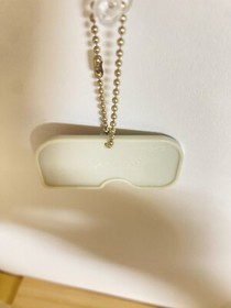 PAC-MAN Famicom Nintendo Plate Keychain Strap Japanese Vintage Rare From Japan