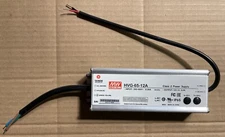 1-PC MEAN WELL HVG-65-12A 200-480V 12VDC OUT 5A IP65 POWER SUPPLY DRIVER UL