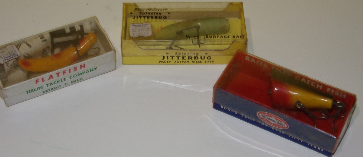 Vintage Shakespeare SPINNING POP EYE Lure #6375 Frog Fred