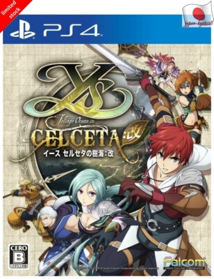 Ys Seruseta of Jukai: Kai PS4 Japan Falcom Sony PlayStation 4 aus Japan