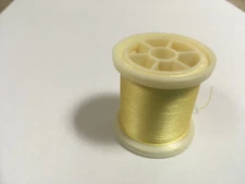 Vintage Silk Thread for Bamboo Fly Rods Sizes 00 OR A - Yellow #4 