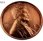 1910-S Lincoln Wheat Penny Cent ~ Gem BU (red) ~ Key Date! — photo 1
