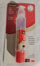 Glue Stick, Sponge Tip, 1.6 oz Bottle, Clear - SCOTCH Two-sided