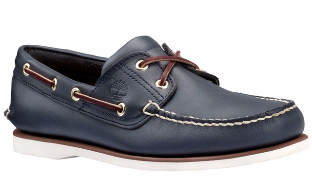 timberland navy boat shoes