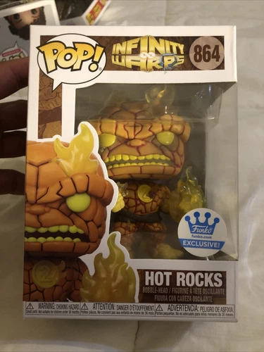 Funko Pop! Infinity Warps Hot Rocks 864 Funko Shop Exclusive The Thing
