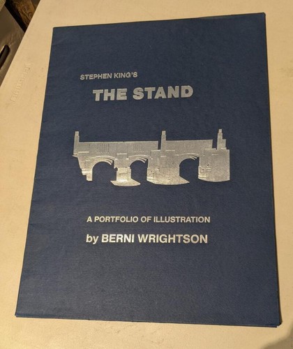 Cartera de ilustraciones de Stephen King's The Stand de Berni Wrightson 1991 - Imagen 12 de 14