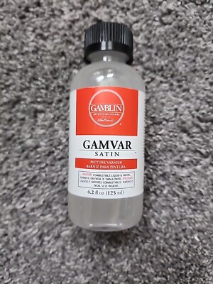 Gamblin Satin Gloss Picture Varnish, 4.2oz