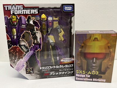 Transformers Generations Fall of Cybertron Blitzwing TG-22 Takara Tomy + Upgrade