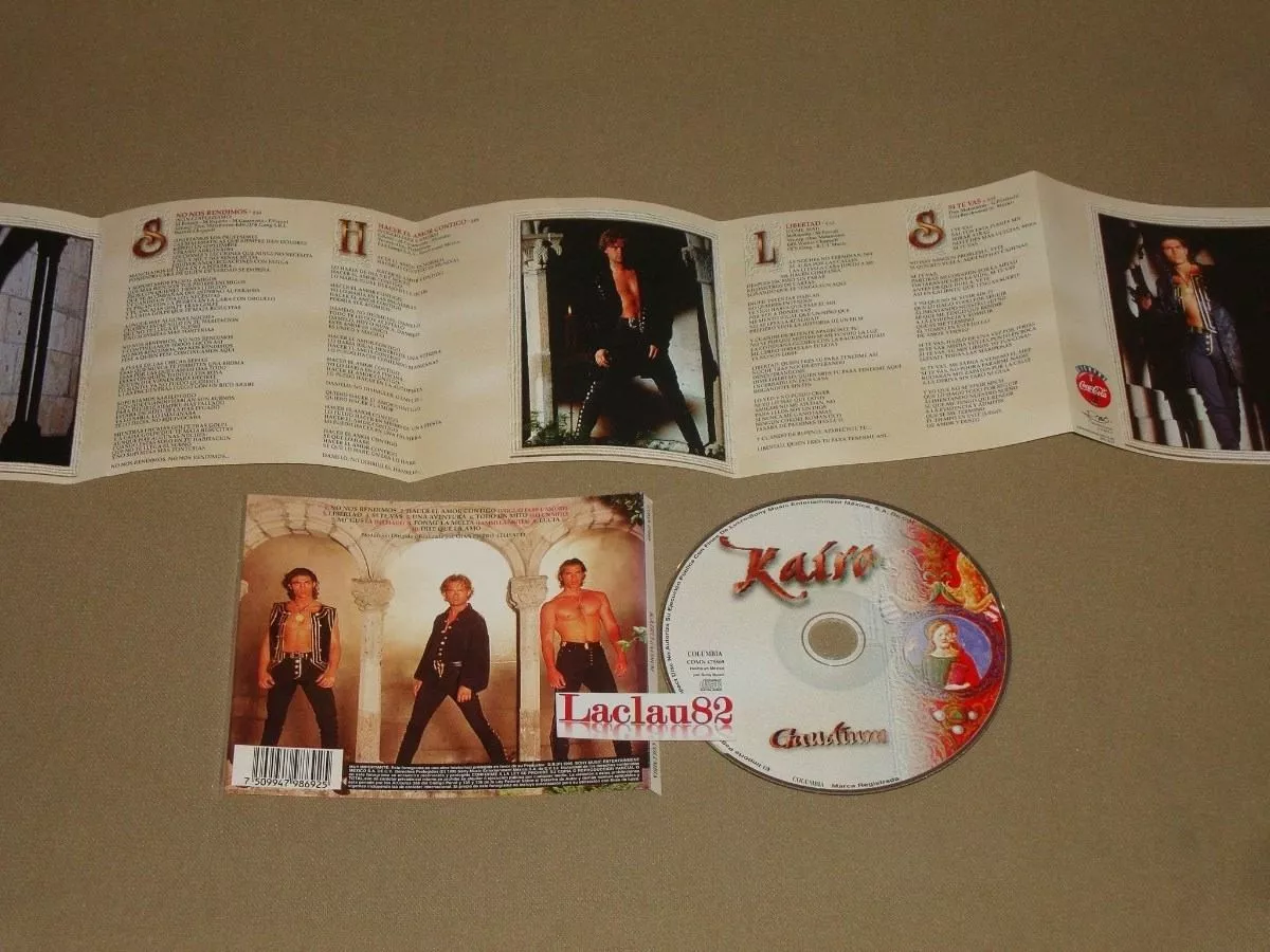 Kairo Gaudium 1995 Columbia Cd RARE Original Press Mexican