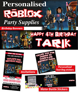 Roblox Birthday Party Supplies