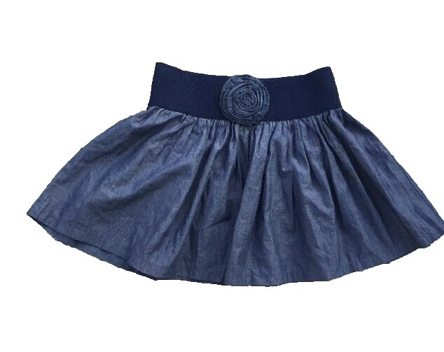 Blue Asphalt Solid Skirts for Women